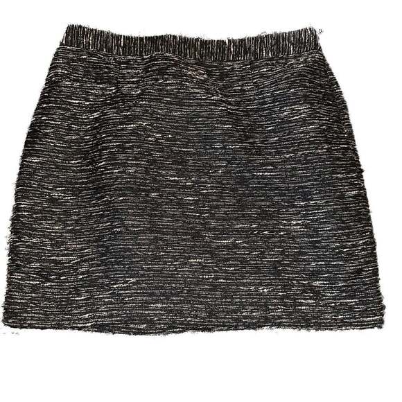 The Limited Black Tweed Retro Glam Mini Skirt-4 - Picture 1 of 8